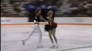 Олимпийские чемпионы Наталья Бестемьянова и Андрей Букин, и их обязательная программа "Кумпарсита".