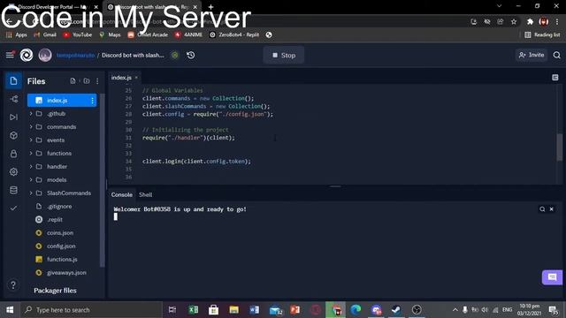 how to make discord bot with slash commands/27/7 hosting/no coding смотреть онлайн