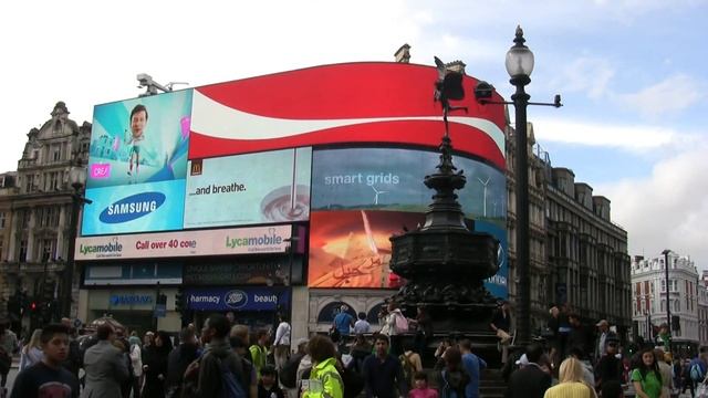 Piccadilly Circus - London Landmarks - High Definition (HD) YouTube Video смотреть онлайн
