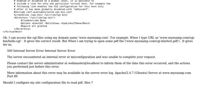 Ubuntu: 500 Internal Server Error Apache2 When Opens pdf file смотреть онлайн