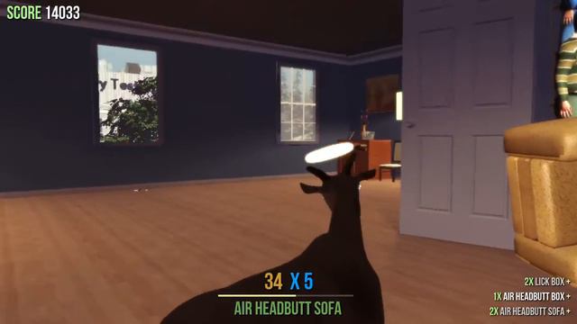GOAT SIMULATOR ТВОРИМ БЕЗУМИЕ И ПЕРЕСЕЛЯЕМ ДВУХ ЛЮДЕЙ смотреть онлайн