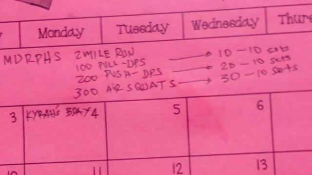 30 DAY MURPH CHALLENGE ACCEPTED | DAY 1