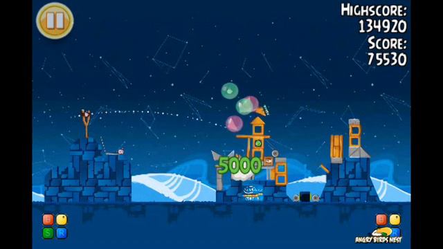 Angry Birds Seasons Intel Golden Egg Level 4 смотреть онлайн