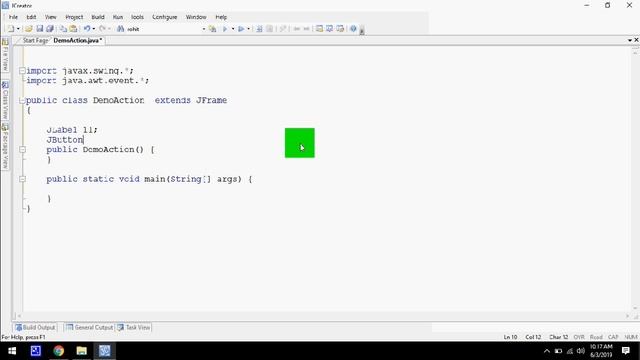 Event Handling in Java смотреть онлайн