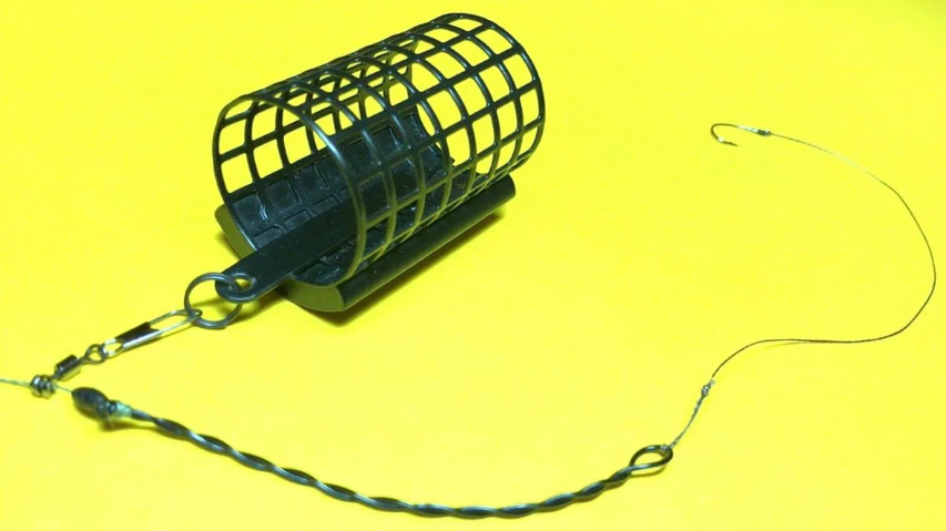 Фидерный монтаж Инлайн (in-line) с вставкой из фидергама, который не путается смотреть онлайн