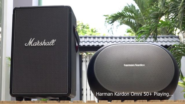Harman kardon OMNI 50+ & Marshall TUFTON l 452$ vs 684$ l Winner ?? смотреть онлайн