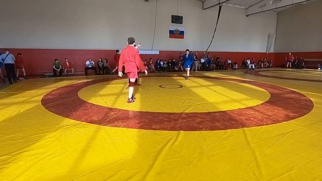 65 кг. Шнейгербергер Д. (Бийск)- Клейменов Е. (Барнаул) Первенство Алтайского края по самбо до 15 л смотреть онлайн