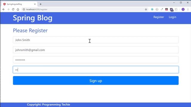 Create a Blog with Spring Boot and Angular - Part 1 - Intro and Demo смотреть онлайн