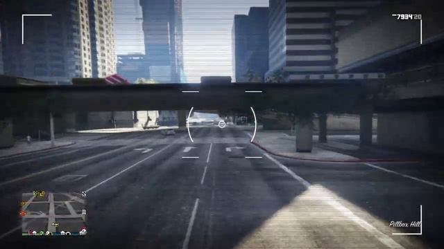 Driving Terrorbyte in player scanner mode GTA 5 online смотреть онлайн