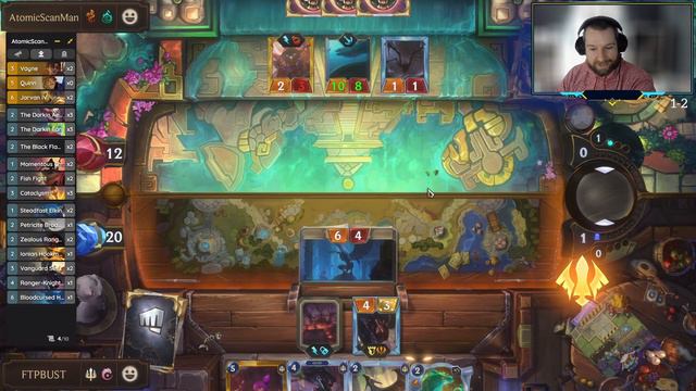 Battles with Bust #285 - Vayne Jarvan IV - The Black Flame Scouts - Legends of Runeterra смотреть онлайн