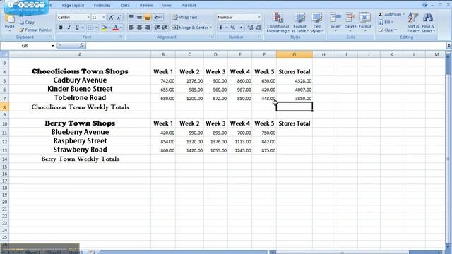 Online Tutorial - Microsoft Excel 2007 смотреть онлайн