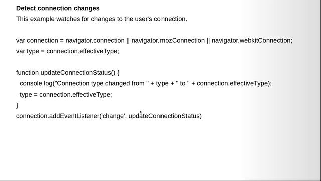 Learn how to use Network Information API using JavaScript ( in 5 minutes ) смотреть онлайн