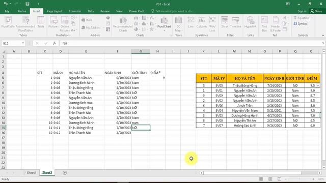 Làm Việc Với Dữ Liệu Trong Excel, Find, Replace, Sort and Filter trong Excel 2016 смотреть онлайн