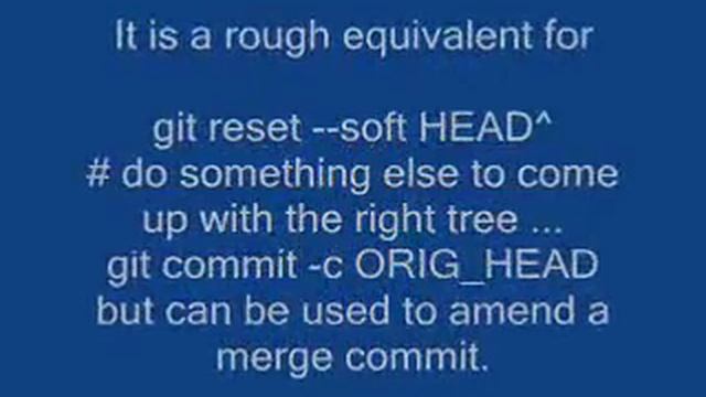 Edit an incorrect commit message in Git смотреть онлайн