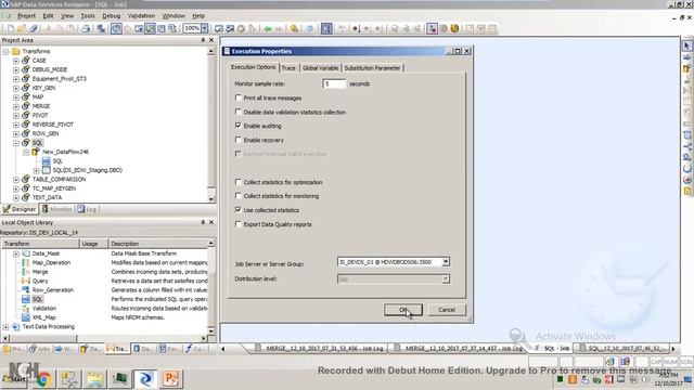 SAP BODS - SQL смотреть онлайн