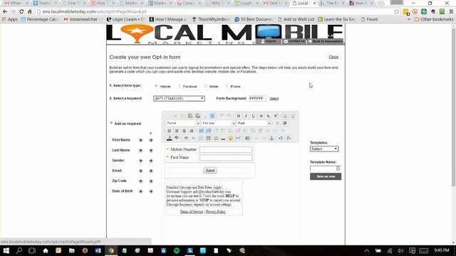 How to Use Form Builder To Increase SMS Opt-In's смотреть онлайн