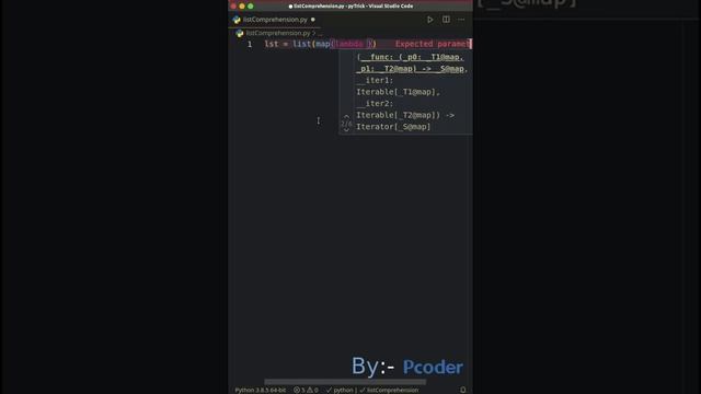 List Comprehension with lambda Python 3 | List Comprehension square of 0 to n | Python | list lambd смотреть онлайн