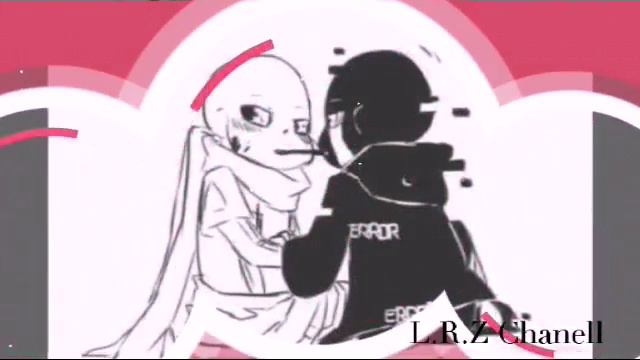 Ink sans x Error sans (yaoi) смотреть онлайн