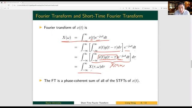Digital Signal Processing Course (30) - Intro to Short-time Fourier Transform and Wavelet Transform смотреть онлайн