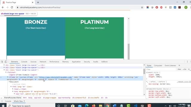 039 Handling Frames with Cypress using real time example смотреть онлайн