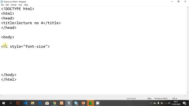 HTML text color background color border color and comments lecture no 4 смотреть онлайн
