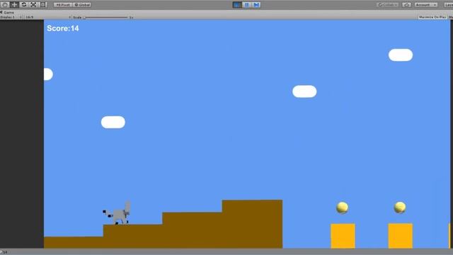 Kitty Jump Game смотреть онлайн