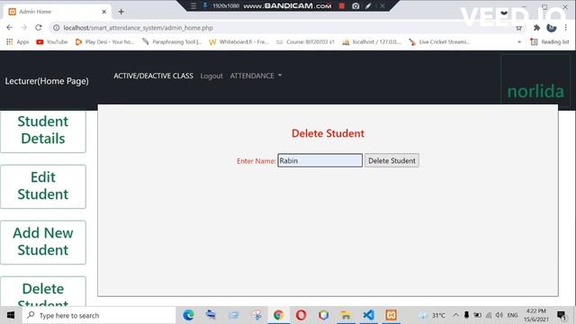 Facial Recognition for Smart Attendance Management System using AI & Machine Learning & Python & PH смотреть онлайн