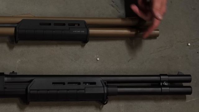 Сравниваем огнестрельный Remington M870 со страйкбольным