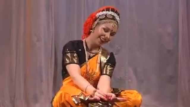 Индийский танец Vedalera vayyaralu Kuchipudi Elena Tarasova смотреть онлайн