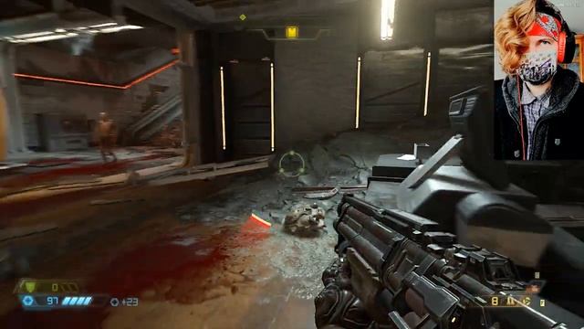 Doom Eternal PC Gameplay Part 2 GTX 950M 60FPS смотреть онлайн