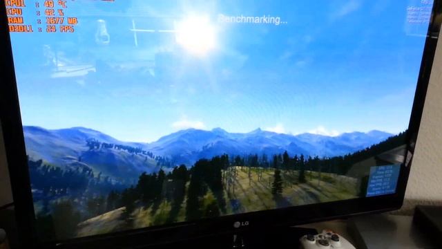 MSI GT 710 2GB overclocked in Unigine Valley 1.0 смотреть онлайн