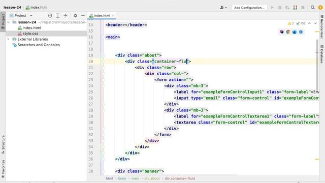 Урок #2 - Атомарные классы Bootstrap 5 смотреть онлайн