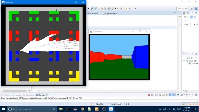 Java - Raycast Engine Demo смотреть онлайн