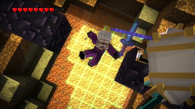 Minecraft Story Mode - Jesse Defeats Hadrian смотреть онлайн