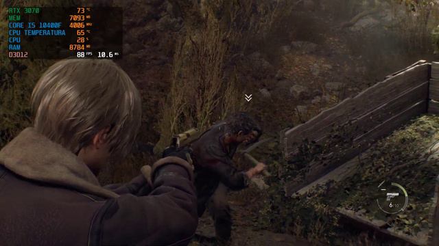 RESIDENT EVIL 4 REMAKE | RTX 3070 8GB + i5 10400F ( 2K Maximum Settings DLSS OFF ) смотреть онлайн