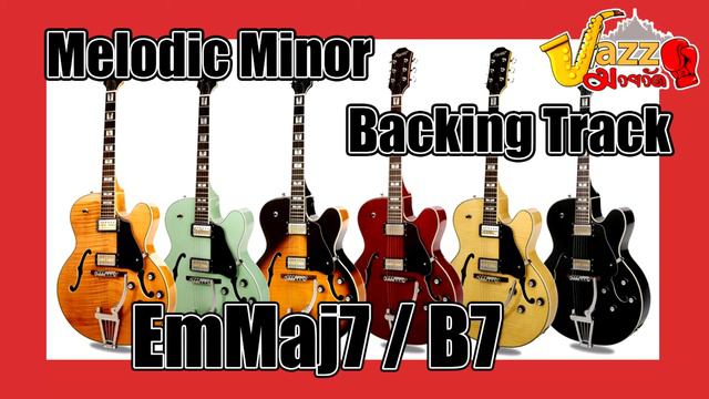 E Melodic minor Backing Track смотреть онлайн