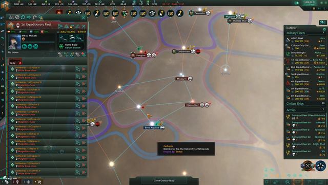 Stellaris Multiplayer w/MysteriousJG and Zerfall — Part 90 смотреть онлайн