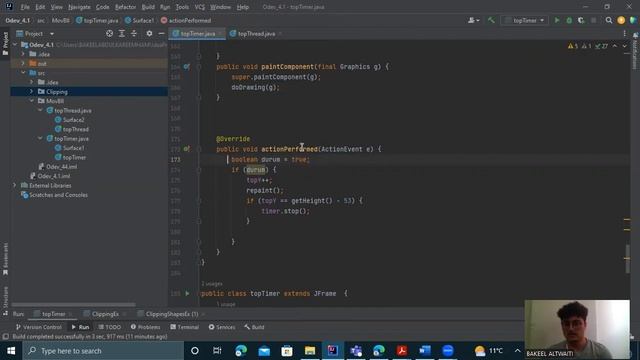 Java 2D - Hareketli Top - Threadler Kullanarak смотреть онлайн
