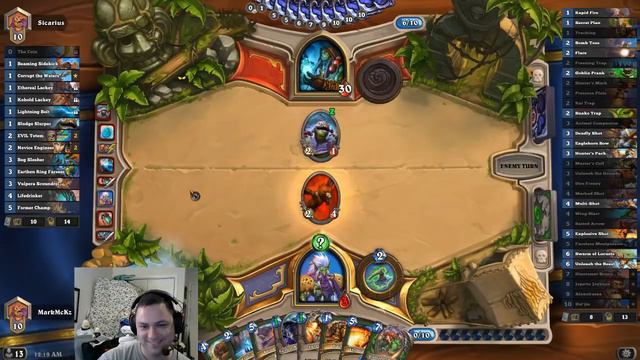 Taming BIG Dinos! Brann Highlander Hunter OTK Combo! [Hearthstone Game of the Day] смотреть онлайн