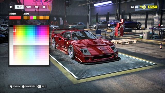 Rebuilding a Ferrari F40 - NFS HEAT - Logitech G29 gameplay смотреть онлайн