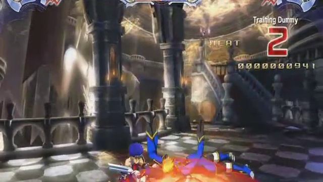 BlazBlue: Calamity Trigger ~ Noel Vermillion ~ Tutorial Fighting Guide смотреть онлайн