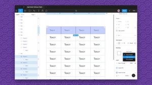 Адаптивная таблица в Figma