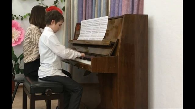 Ансамбль с преподавателем, 2 класс смотреть онлайн