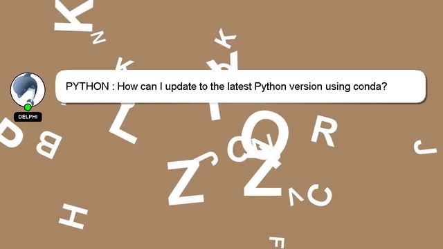 PYTHON : How can I update to the latest Python version using conda? смотреть онлайн
