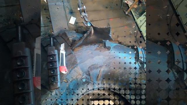 обдирка покрышки И-170 смотреть онлайн