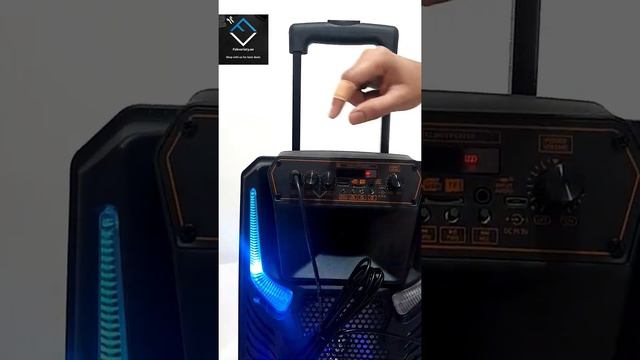 Wireless Bluetooth Trolley Speaker with Mic - [Model: GZ-8908] Fabvariety.ae смотреть онлайн