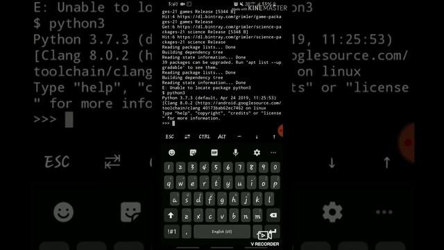 Install python in your mobile | using termux-android смотреть онлайн
