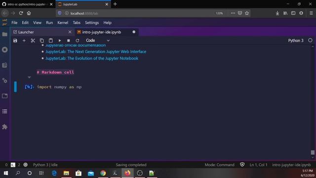 Interacting with files and Notebook cells - 2020 - Jupyter Notebook and JupyterLab Tutorial Part # смотреть онлайн