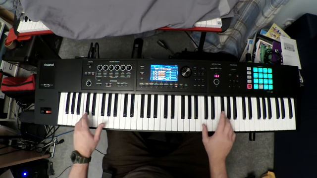 Roland FA The Weeknd Blinding Lights Studio Set, Switch Group and how to play on keyboard tutorial смотреть онлайн