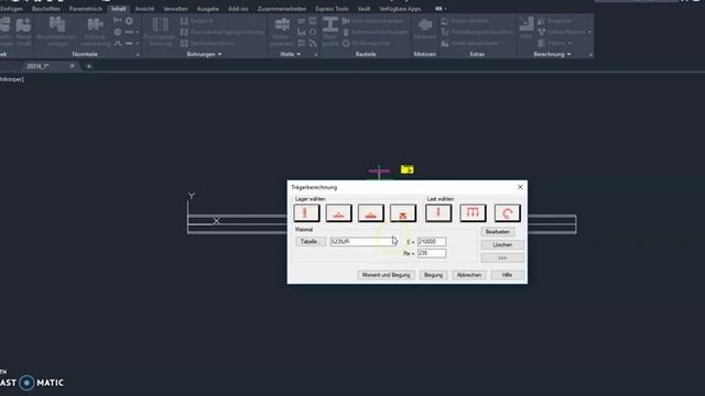 [ANDREEs] Autocad Mechanical - Durchbiegung berechnen смотреть онлайн
